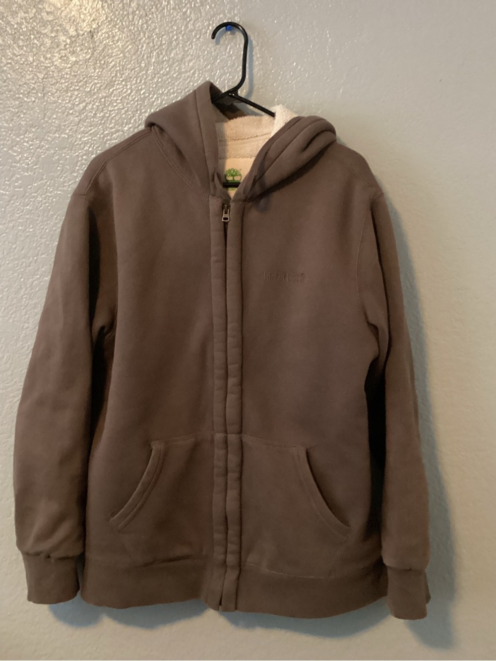 Timberland Sherpa -Lined Zip Hoodie Jacket